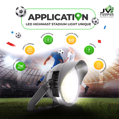 Brighten Up Your World with LED High Mast Stadium Lights!