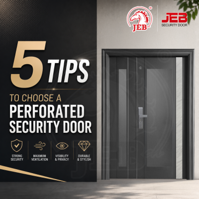 5 Tips to Choose a Perforated-mesh Security Door