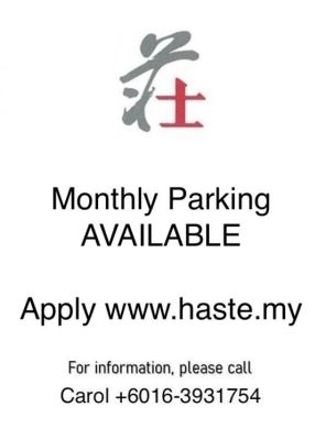 Monthly Parking Available