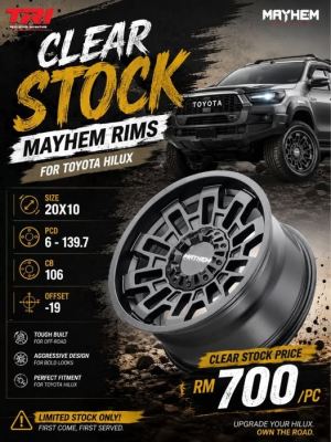 MAYHEM RIM FOR HILUX