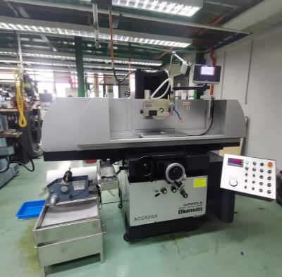 1 unit New Okamoto Precision Surface Grinding Machine was delivered to a polymer manufacturer at Bangi.