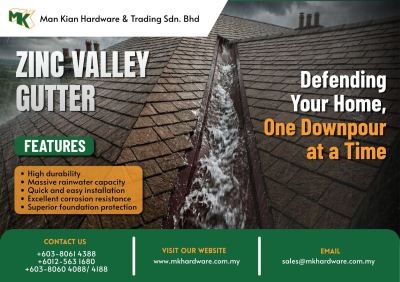 Protect Your Property with Premium Zinc Valley Gutters