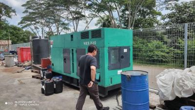 220 KVA Diesel Generator Rented By Our Customer 