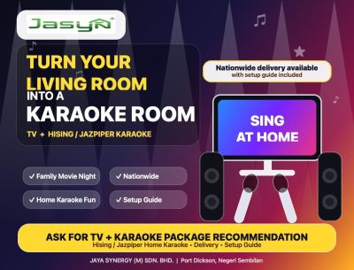 Jadikan Ruang Tamu Anda Bilik Karaoke Rumah: Pakej Hiburan Malaysia