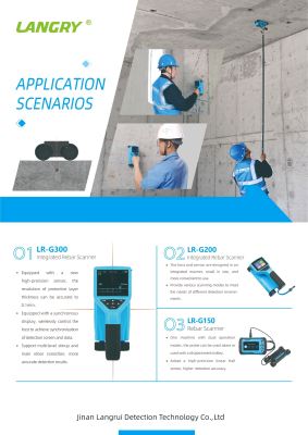 LANGRY Rebar Scanner Series for Concrete Inspection Malaysia