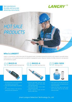 LANGRY Concrete Test Hammer & Testing Anvil Series Malaysia