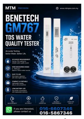 Benetech GM767 TDS Water Quality Tester Malaysia