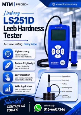 Linshang LS251D Leeb Hardness Tester Malaysia