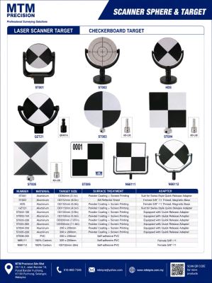 Laser Scanner Target Checkerboard Target Surveying Target Malaysia