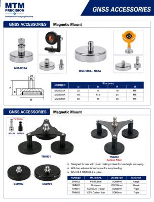 GNSS Magnetic Mount Surveying Accessories Magnetic Base Malaysia