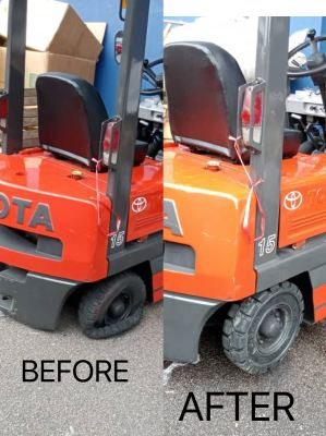 Replace SOLID TYRE FORKLIFT