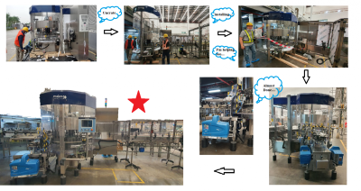 Lastest High Speed Hotmelt Labeling Machine for Dairies plant