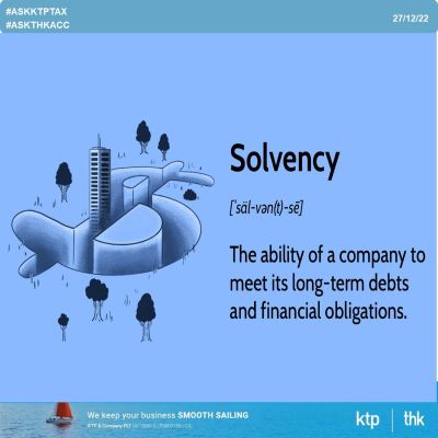 Insolvency Test for A Company