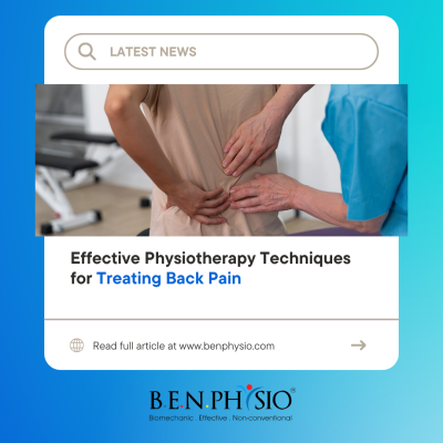 Effective Physiotherapy Techniques for Treating Back Pain