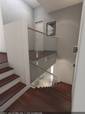 3D Design For Staircase Area