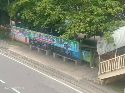 BUS STOP ADVERTISEMENT, IN FRONT MASJID JALAN BARU
