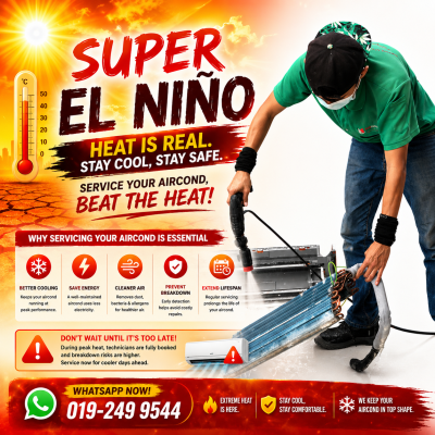 Super El Nino Is Here   Why Aircond Servicing Is More Important Than Ever