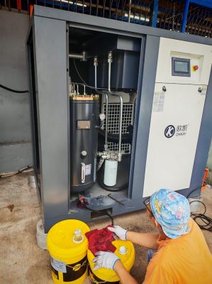To Service 1 unit Ohkay Air Compressor 75HP