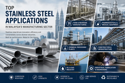 Top Stainless Steel Applications in Malaysia's Manufacturing Sector