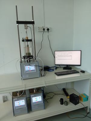 SUCCESSFUL INSTALLATION AND TRAINING OF TRIAXIAL TESTING SYSTEM (CIU,UU,UCT,CD)