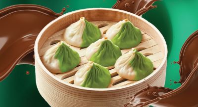 Paradise Dynasty - Royal Dubai Chocolate Xiao Long Bao