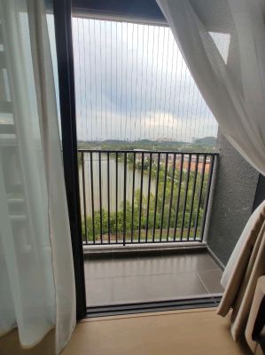 Invisible cable grille done at Casa Embun