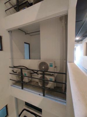 Invisible grille done at Vierra Residence