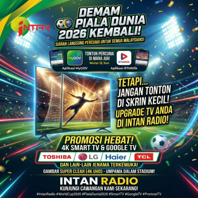  �DEMAM PIALA DUNIA 2026 KEMBALI! SIARAN LANGSUNG PERCUMA UNTUK SEMUA MALAYSIANS!