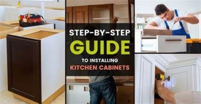 KITCHEN CABINET INSTALLING STEP BY STEP