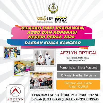 Jelajah Hari Usahawan & Koperasi N. Perak Daerah Kuala Kangsar Pada 04 Februari 2024,  MOH KITEE!!!