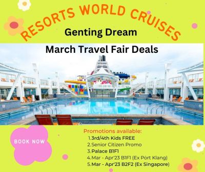March Big Deals: Resorts World Cruises C Genting Dream