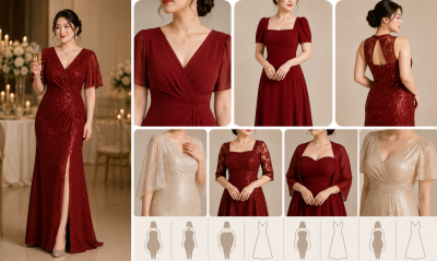 What Kind of Toast Dress Suits Plus-Size Brides? 5 Slimming Styles That Look Elegant