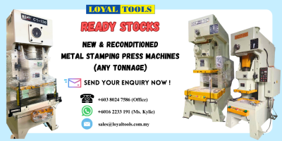 Ready Stocks for New & Reconditioned Metal Stamping Press Machines