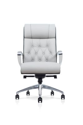 High back Elegance and luxurious office chair with complicated button style backrest