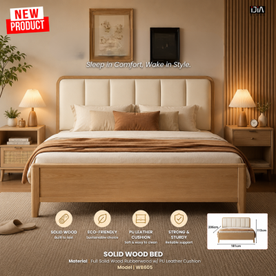NEW PRODUCT - SOLID WOOD BED