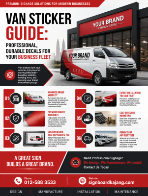 Van Sticker Guide: Professional, Durable Decals for Your Business Fleet