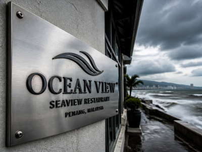 Protecting Signboards in Coastal Malaysia: Materials & Weather-Resistant Design