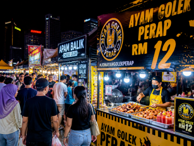 Night Market Signboard Design Tips | Low-Cost High-Visibility Solutions for Street Stalls