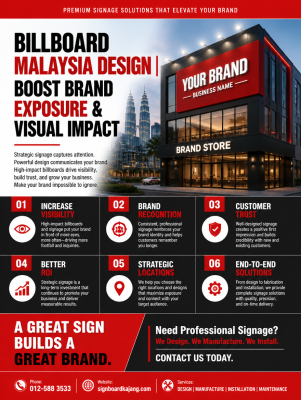 Billboard Malaysia Design | Boost Brand Exposure & Visual Impact