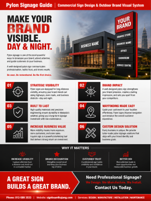 Pylon Signage Guide | Commercial Sign Design & Outdoor Brand Visual System