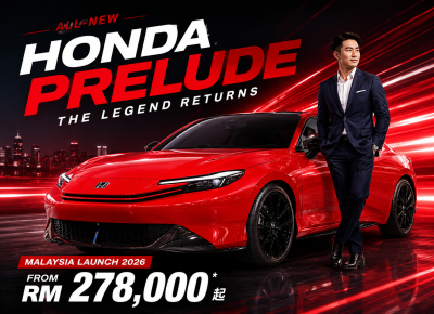 2026 Honda Prelude Malaysia Price, Specs & Review | RM278,000 Hybrid Coupe