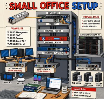 News Update   Small Office Network Setup