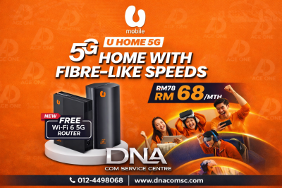 DNA COM SERVICE CENTRE Brings U Mobile U Home 5G to Penang