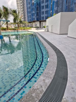 Supply & Install ABS Pool Grating - MB Bay, Johor Bahru