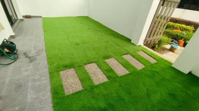 Supply & Install AVG Artificial Grass 40mm (6UV) - Austin, Johor Bahru  - 280 Sqft