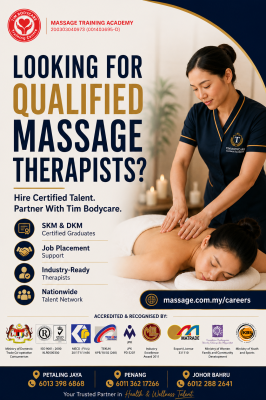 Hiring qualified massage therapists in Malaysia?