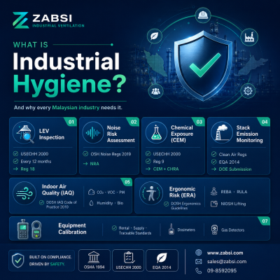 Why Industrial Hygiene Services Are Essential for Malaysian Industries �� And How ZABSI Can Help