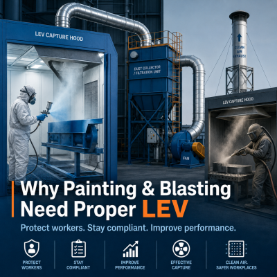 Why Every Painting and Blasting Company Needs a Proper LEV System