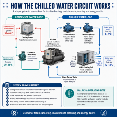 HVAC Chilled Water System in Malaysia: A Practical Guide for Facility Managers and M&E Consultants