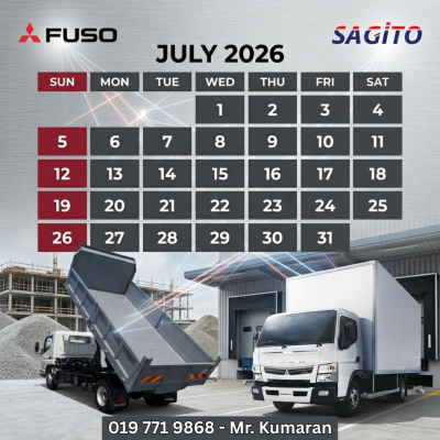 Julai 2026: Bulan "Full Throttle"!